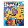Notebook of 48 sheets in the "Absurd" cage, cover coated cardboard, twin uh varnish, mix