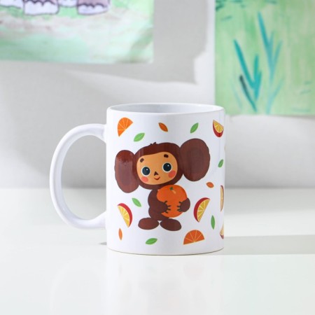 Mug "Cheburashka" Orange, 330 ml-3