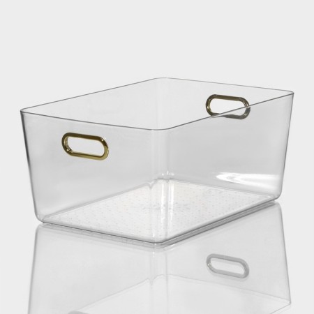 The storage container "Tenderness", 32 × 22 × 14.3 cm, the color is transparent-1