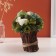 Decor "Easter green bouquet" 20x20x22 cm