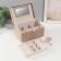 Casket to the leatherette to decorations the chest "Dairy" combined 23.5x16.5x14.5 cm