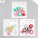 Busina for creativity plastic "Pechek-designer" mix 3.1x2.8x0.7 cm