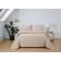 A set with a veil "Michael", size 200x220 cm, 50x70 cm - 2 pcs, beige color