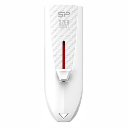 USB flash drive 32 GB Silicon Power Blaze B25 White USB 3.0 SP032GBUF3B25V1W-1