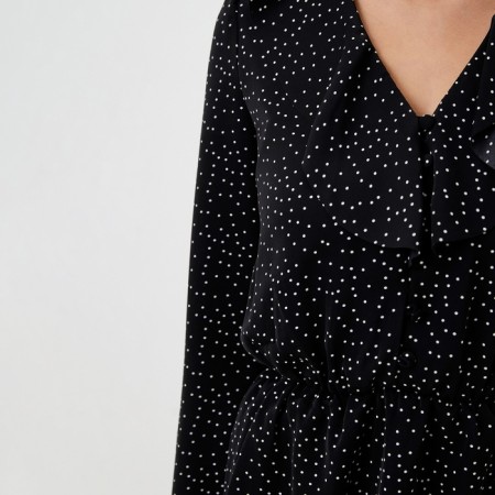 Women's dress MIST with shutters, p. 46, black-2