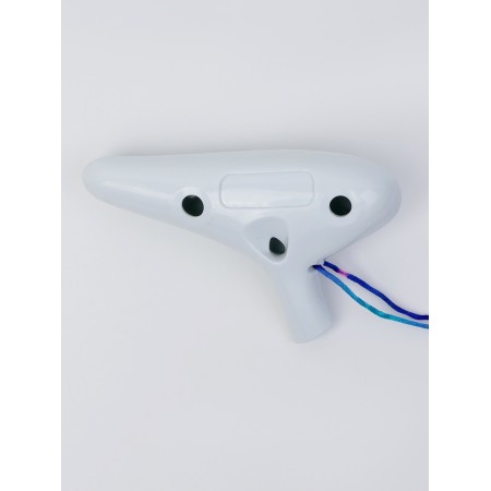 Owarin Music Life 12 holes, white, 14.8 x 9.2 x 4.6 cm-1