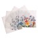 Two -layer -layer “field flowers” ​​wipes, 33x33 cm, set 20 pcs.