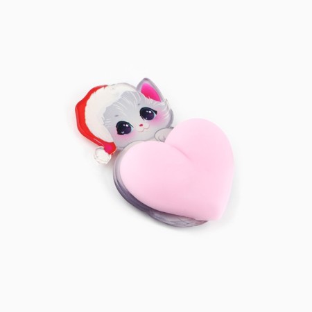 Magnet Antistress New Year's "New Year: Kitten NG", for New Year, 5.3 x 7.3 cm-3