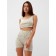 Women's costume (shorts and top) mist: leo p. 42, beige