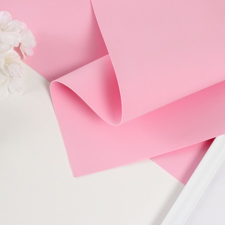 Foamiran matte 60x70 cm, 1 mm, light pink