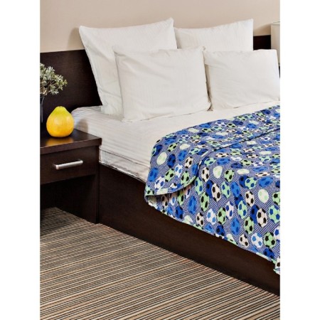 Football bedspread, size 240x200 cm-1