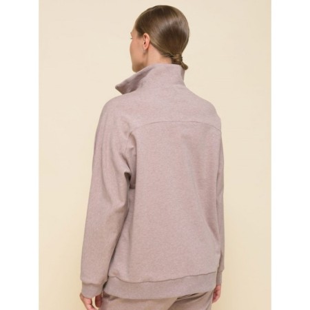 Female sweatshirt, size m, pink color-1