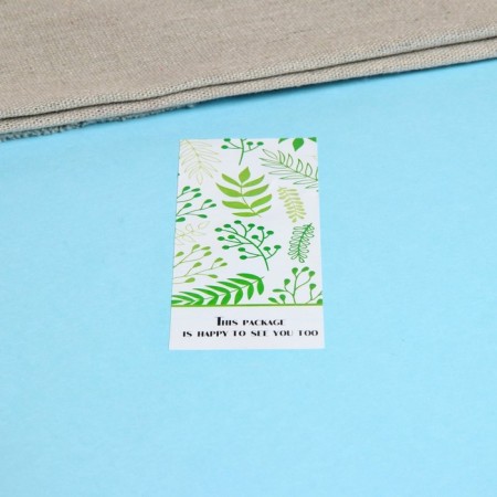 Stickers in the roll "Flower mood", 200 pcs, 4 x 10 cm-4