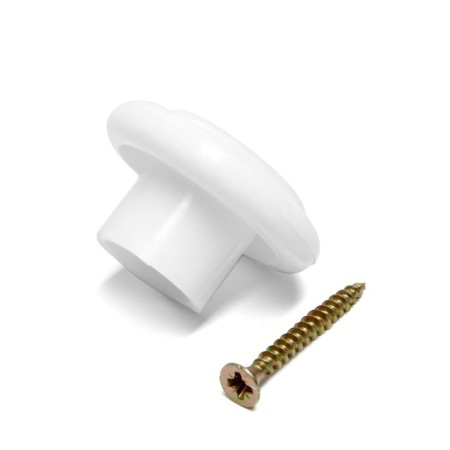 Furniture pen, D = 35, white with gold-4