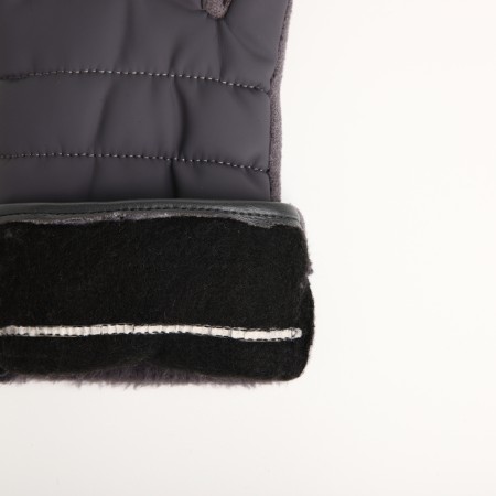 Gloves are female, dimensionless, without insulation, color gray color-4