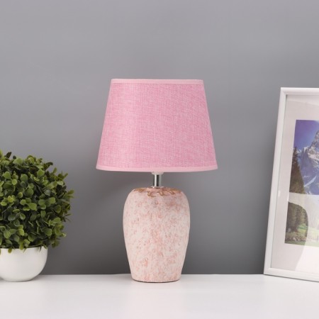 HELP LAM "Kira" 1x40W E14 pink 20x20x34cm