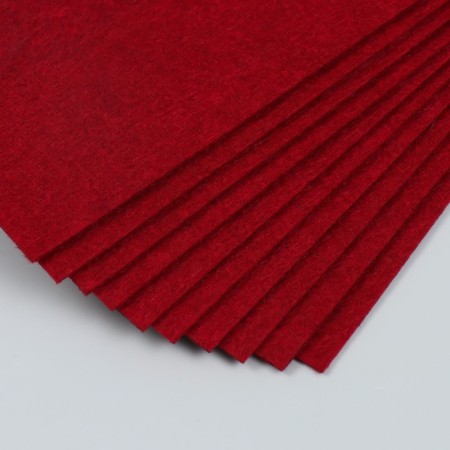 Hard felt 2 mm 20x30 cm, burgundy-1