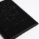 Cover for passport, black color