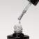 Gel nail polish, Chrome, shimmer, 3 phase, 8ml, led/uv, silver color (021)