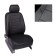 Autorekhly for Mazda 3, sedan/hatchback, 2004-2013, black, eco-leather, set