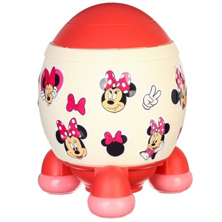 Micoline missile with a set of stickers, 22.5 cm x 18.5 cm x 17.5 cm "Mouse", Minnie Mouse-8