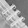 Hook for curtains, adjustable, 7 × 2.3 × 0.5 cm, 10 pcs, white color