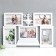 Photo frame plastic in 5 photos 10x15 cm "Laptop" white 30.5x44.5 cm