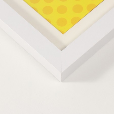 Photo frame MDF in 1 photo 10x15 cm with the Passparte "Allegrad" white 2x18x23 cm-2