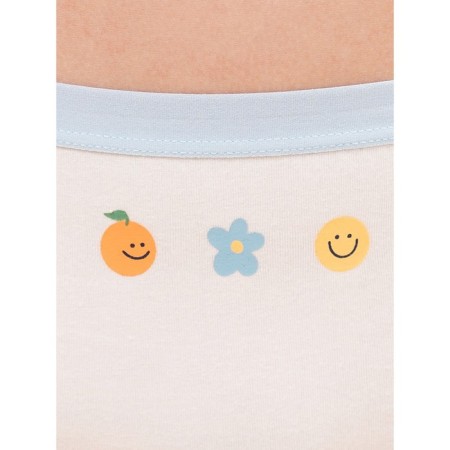 Panties for girls, height 140 cm, menthol, milk, 3 pcs-8