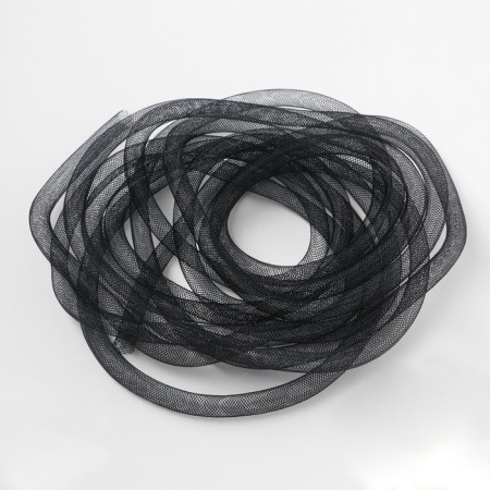 Jet grid-ruble, 10 mm, 5 m, black color