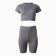 Women's costume minku (top, bicycles), graphite color, river 48