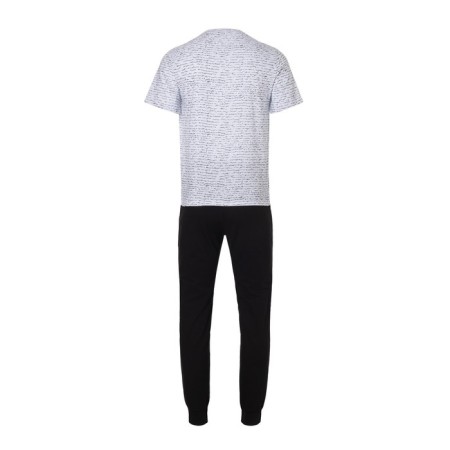 Homemade kit (T -shirt/pants), white/black color, size 56-8