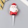 Decor for the creativity of Polystone "Grandfather Frost with a bag" 3x4.6 cm