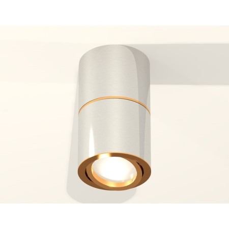 Turning lamp Ambrella Light, XS7405060, MR16 GU5.3 LED 10 W, color silver, yellow gold-1