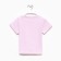 Baby Basic Line Strap T-shirt, r.28 (86-92 cm), pink/white