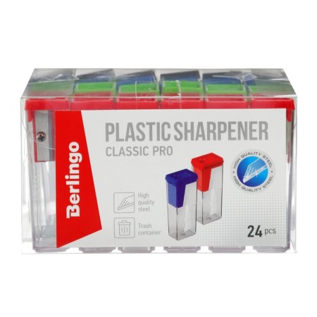 Zapochilok 1 hole with Berlingo Classic Pro container plastic, assorted-8