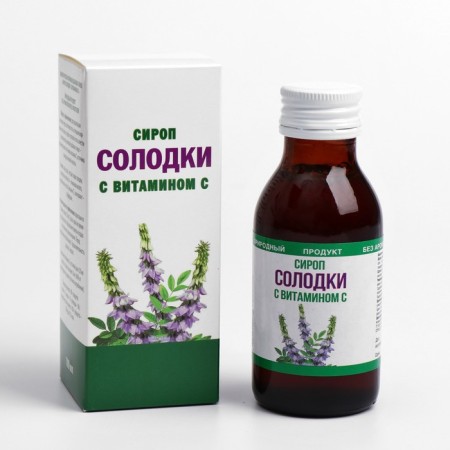 Syrup licorice with vitamin C, 100 ml