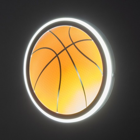 Sconces "Basketball ball" LED 36W white D.30 cm-3