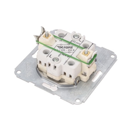 The mechanism of the 2-clavy passage switch Kranz hidden installation, 10a, white KR-78-0207-2