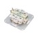 The mechanism of the 2-clavy passage switch Kranz hidden installation, 10a, white KR-78-0207