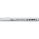 Marker-painting bison professional 06325-1, Extraton, white, 0.8 mm