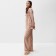 Women's pajamas (shirt, trousers) KAFTAN "Leopard", gold, size 44-46