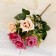 Bouquet "Roses with curls" 26 cm, mix