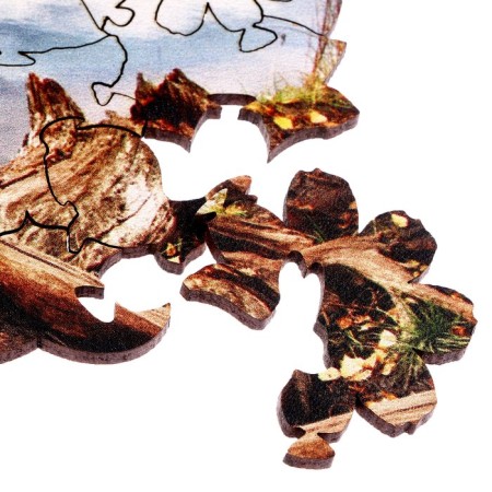 Figure puzzle “Lake in the forest”, 110 parts, 20.2 × 28.8 cm-2