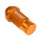 Wheel nuts, 12x1.5, cone, color gold, set 20 pcs.