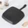 Pan grill Cast iron shade "Square", 23 × 23 cm, with a drain and a pen, black color