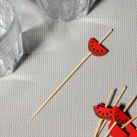 Skewers "Juicy watermelon", 12 cm, set 25 pcs
