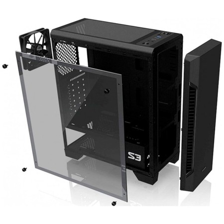 Zalman S3 TG Black Corps-5