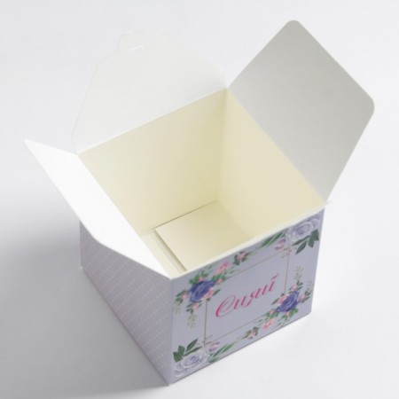 Folding box "Shine", 10 x 10 x 10 cm-2