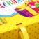 Gift box, packaging, "Happy Birthday", 31 x 24.5 x 8 cm